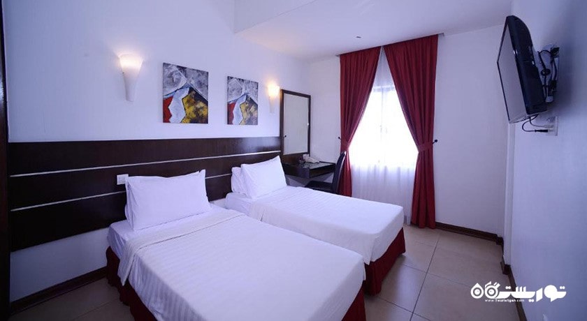 تخت های توئین اتاق دلوکس