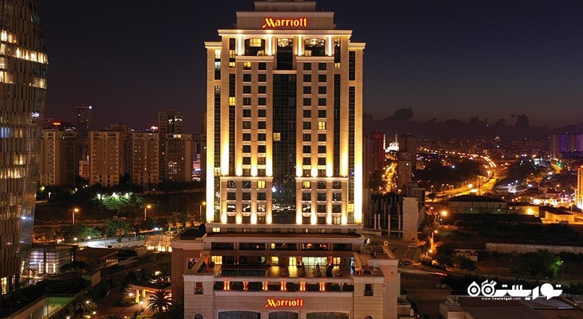 نمای کلی هتل استانبول ماریوت