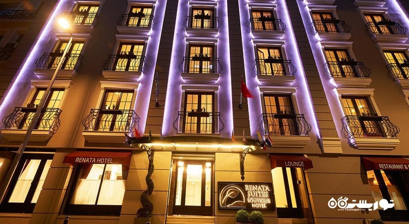 نمای ساختمان هتل رنتا استانبول