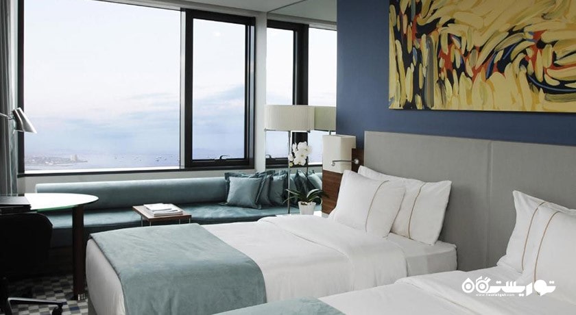 تخت های توئین اتاق دلوکس