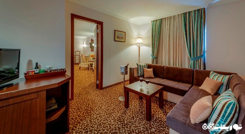 محوطه نشیمن سوئیت هتل