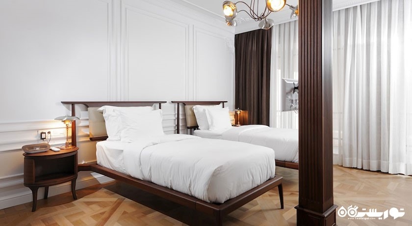تخت های توئین اتاق دلوکس
