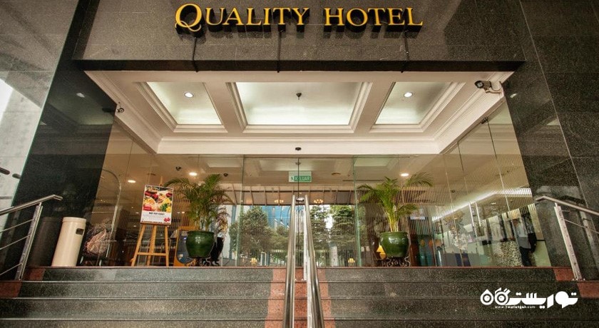 درب ورودی هتل کوآلیتی سیتی سنتر