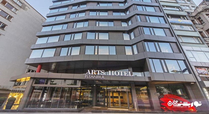 نمای ساختمان هتل آرتز استانبول
