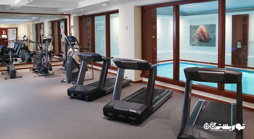 تردمیل های سالن ورزشی هتل