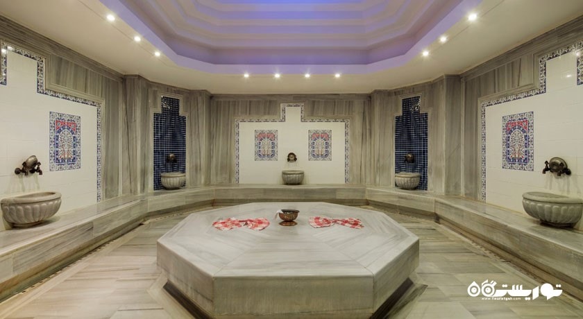 حمام ترکی هتل کریستال تات بیچ گلف ریزورت