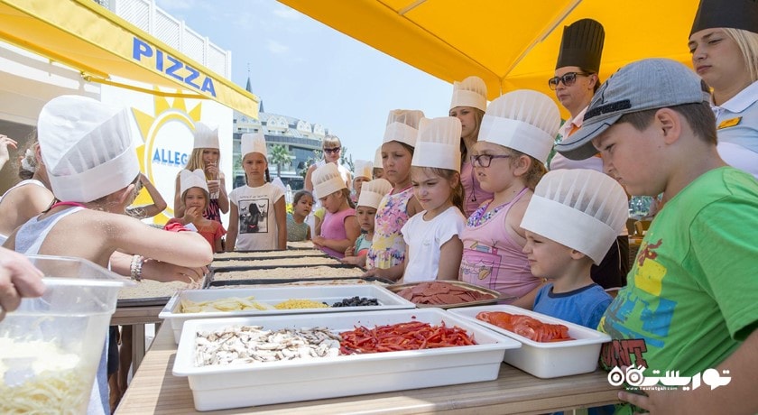 آشپزی در کلاب کودکان