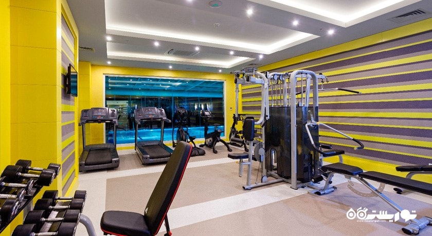 سالن ورزشی هتل کارمیر ریزورت اند اسپا