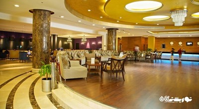 نمای لابی هتل کسلز البرشا دبی