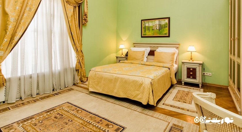 نمای تخت بزرگ اتاق دبل