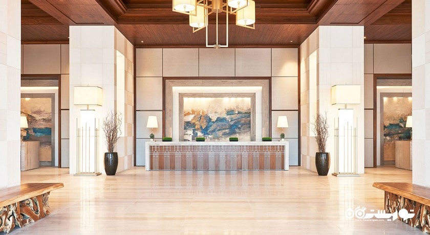 نمای لابی هتل د وستین دبی الحبتور