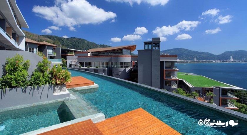 نمای استخر اتاق با دسترسی استخر