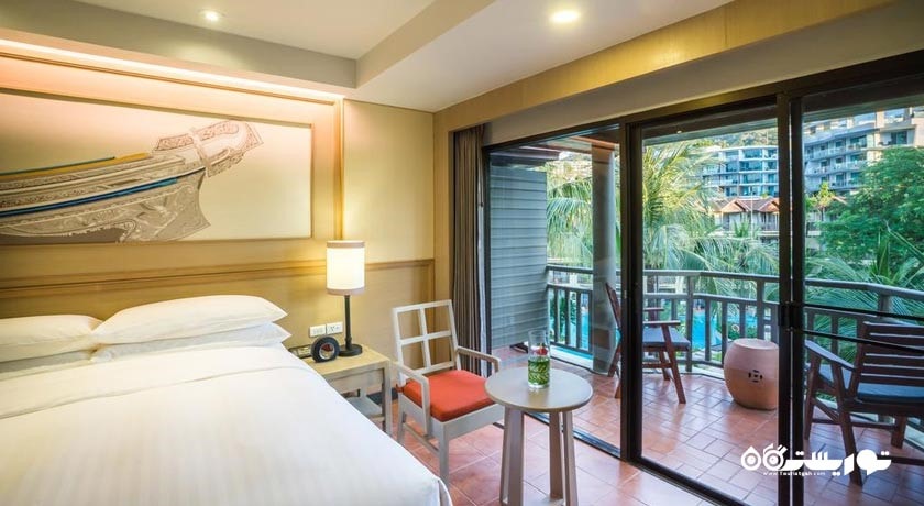 اتاق دلوکس هتل پوکت ماریوت ریزورت اند اسپا