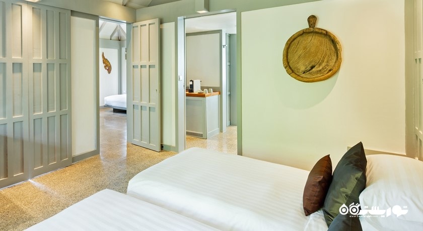 تخت های توئین کلبه دوخوابه