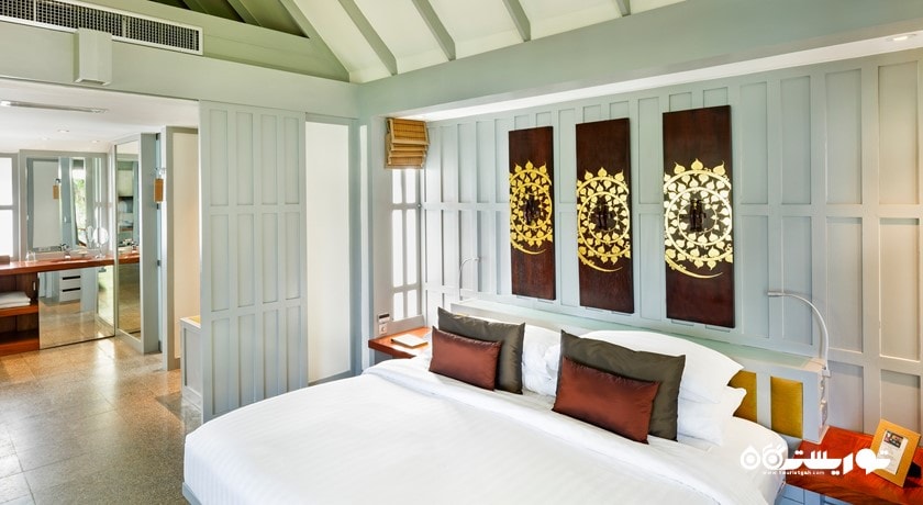 تخت بزرگ کلبه یک خوابه هیل ساید