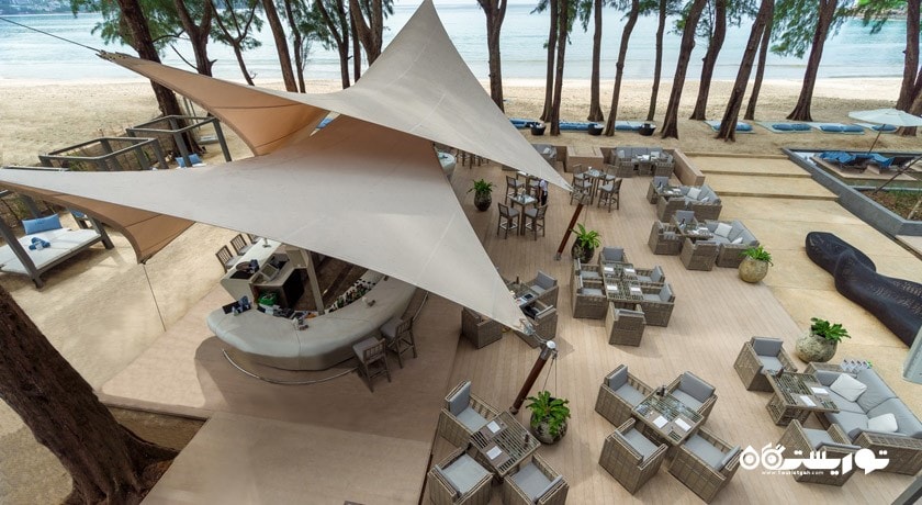 نمای کلی لانج ساحلی اچ کیو