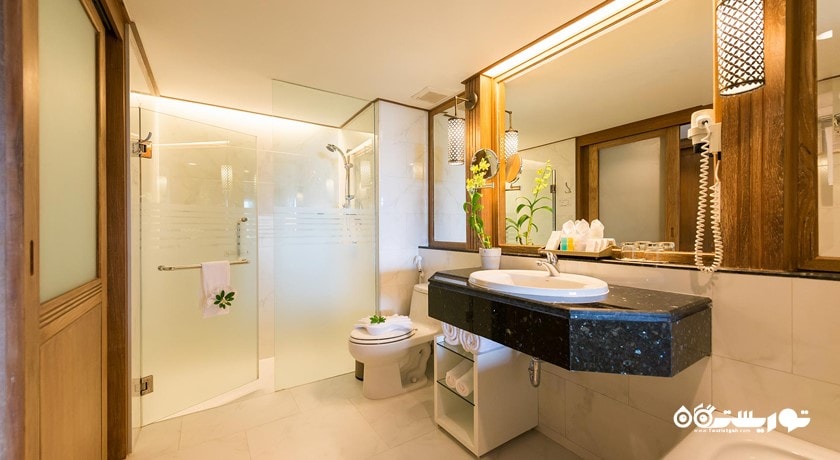 حمام و سرویس بهداشتی اتاق ها