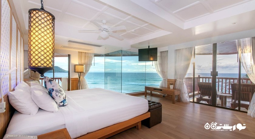 نمای تخت بزرگ سوئیت یک خوابه