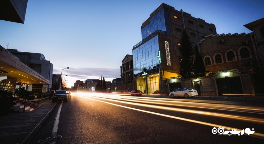 نمای کلی هتل ادمیرال باکو