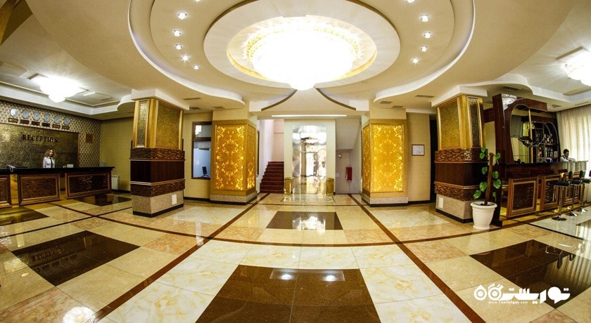 نمای لابی هتل سفران باکو