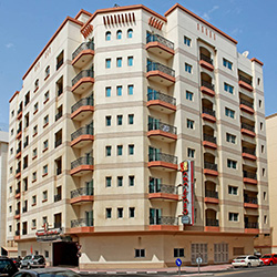 هتل آپارتمان رز گاردن بر دبی