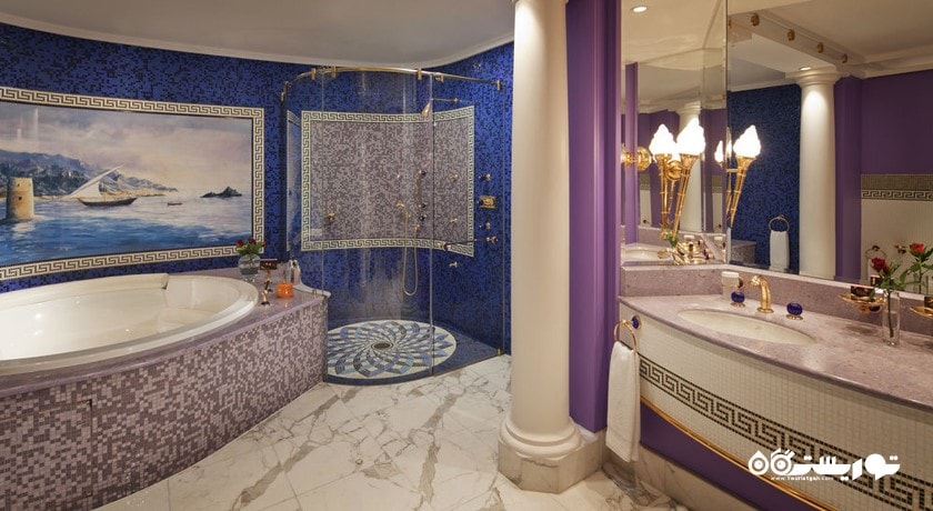 حمام و سرویس بهداشتی اتاق ها