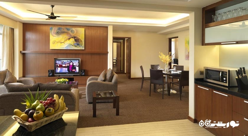 نشیمن آپارتمان پرمیر دوخوابه