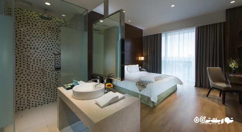 نمای کلی از سوئیت یک خوابه هتل