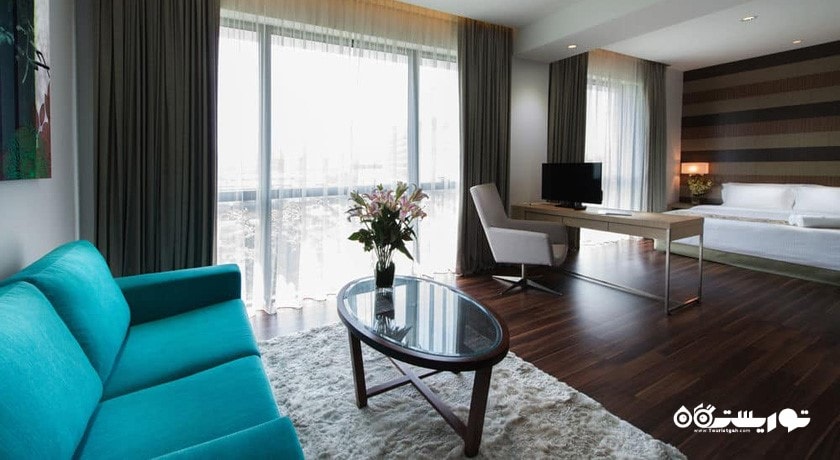 محوطه نشیمن اتاق استودیو