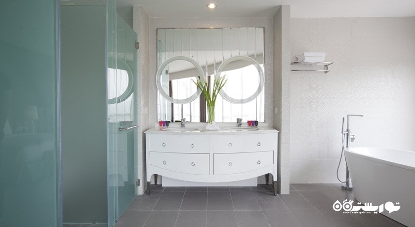 حمام و سرویس بهداشتی اتاق ها