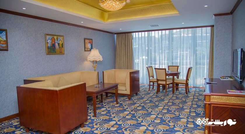 محوطه نشیمن سوئیت دلوکس