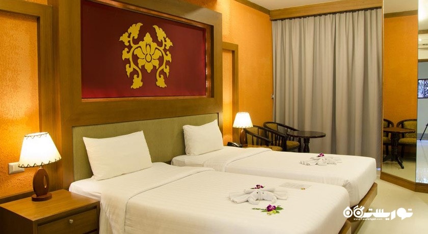تخت های توئین اتاق دلوکس
