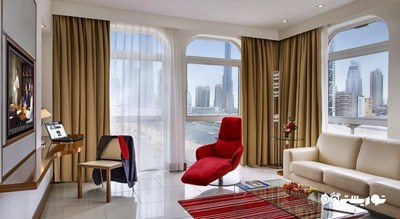 محوطه نشیمن سوئیت برج