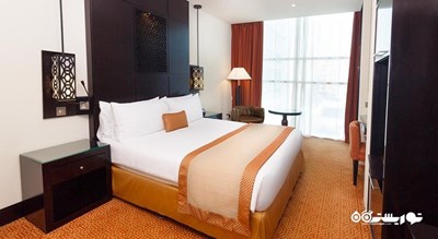 نمای تخت بزرگ اتاق دلوکس