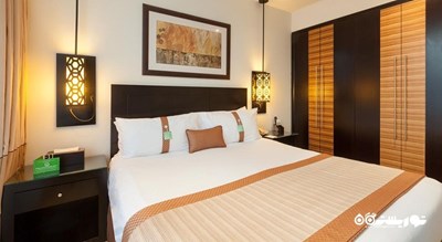 نمای تخت بزرگ سوئیت دوخوابه