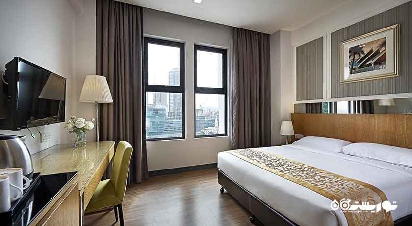 نمای تخت بزرگ اتاق استاندارد