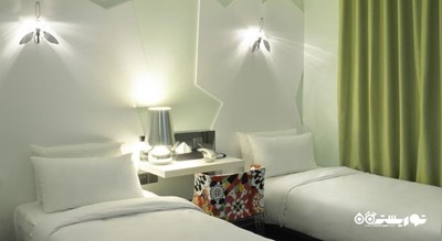 تخت های توئین اتاق دلوکس