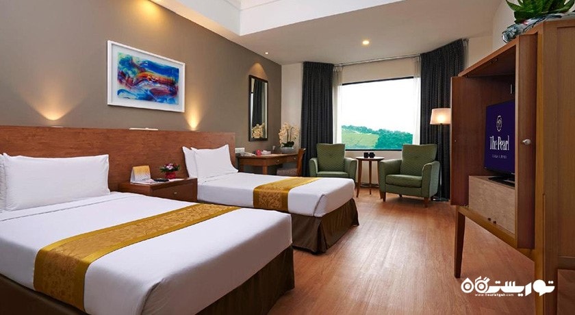 تخت های توئین اتاق دلوکس