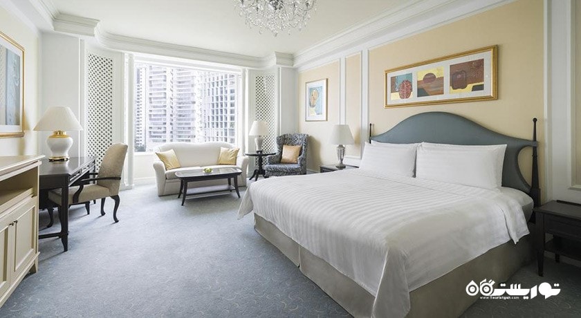 تخت بزرگ اتاق دلوکس ولی وینگ