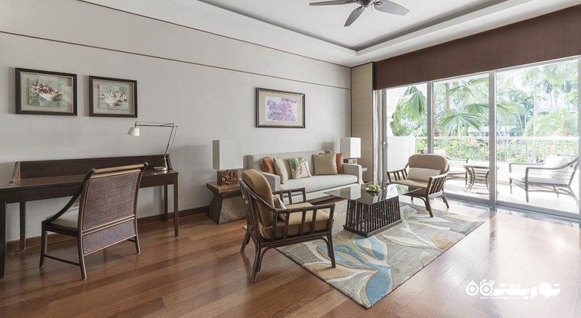 محوطه نشیمن سوئیت یک خوابه گاردن وینگ