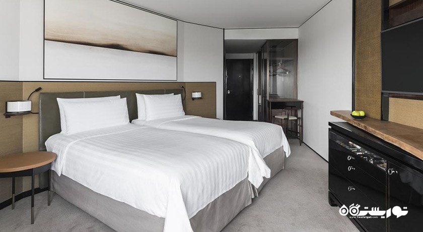 تخت های توئین اتاق دلوکس تاور  وینگ