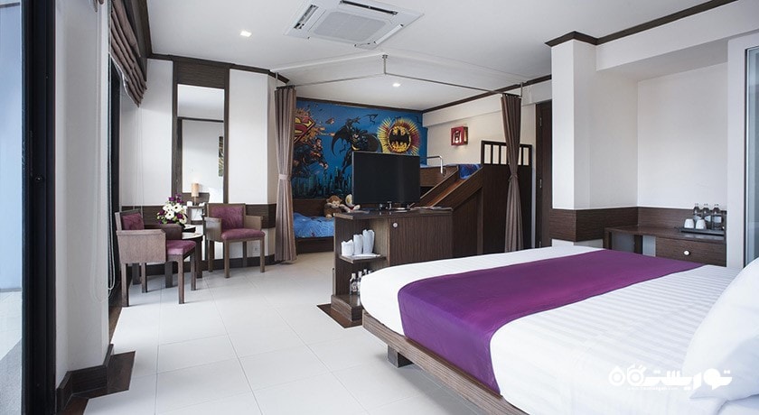 نمای تخت بزرگ سوئیت فمیلی	