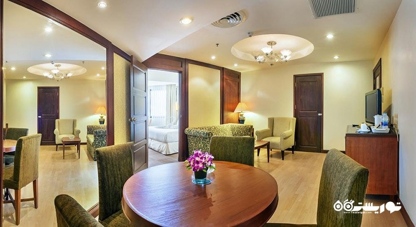 محوطه نشیمن سوئیت هتل