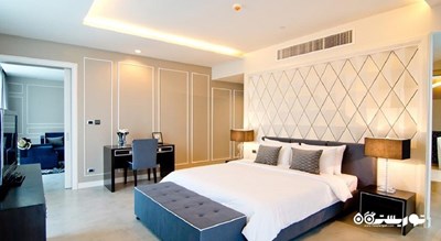 نمای تخت بزرگ سوئیت یک خوابه