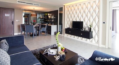 محوطه نشیمن سوئیت یک خوابه