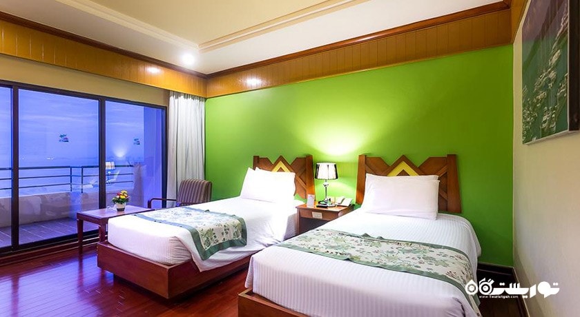 تخت های توئین اتاق دلوکس
