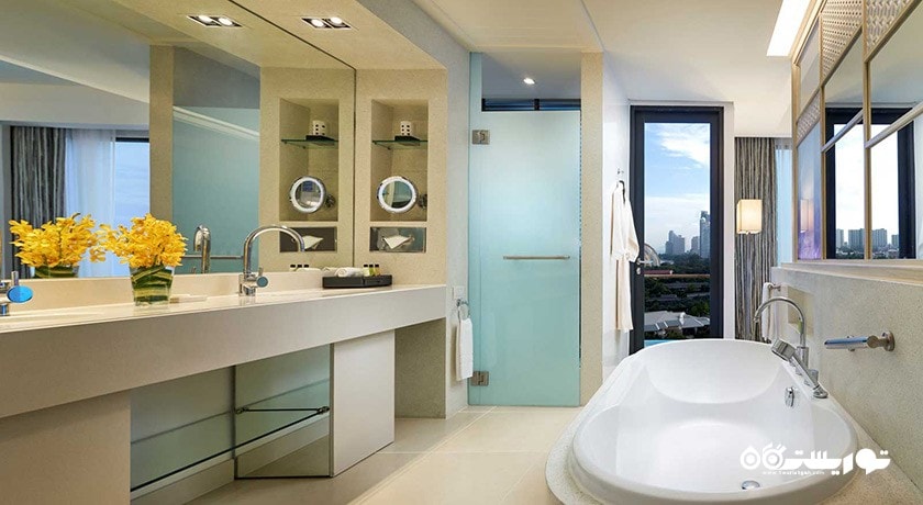 حمام و سرویس بهداشتی اتاق ها