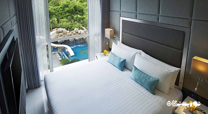 نمای تخت بزرگ سوئیت دلوکس