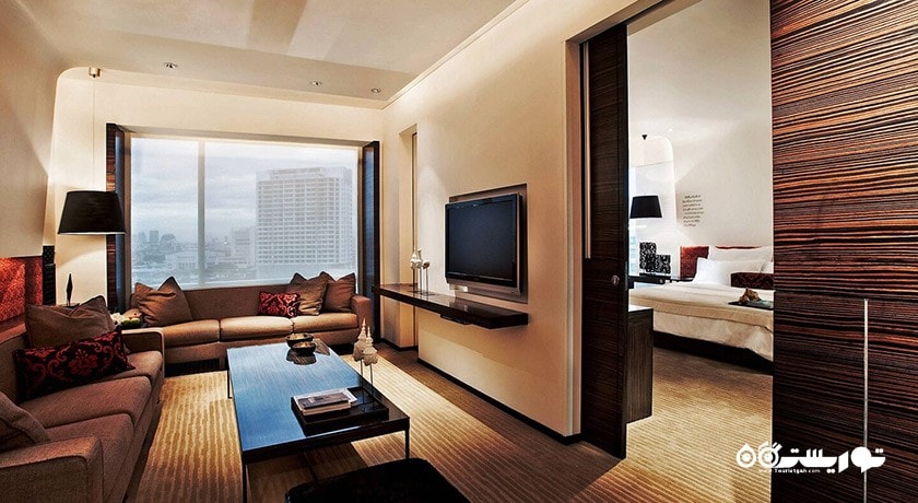 محوطه نشیمن سوئیت هتل