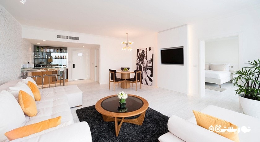 محوطه نشیمن سوئیت کینگ